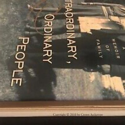 Extraordinary Ordinary People By Condoleezza Rice Hardcover 1st Ed 1st Print