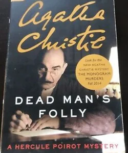 Dead Man's Folly By Agatha Christie Poirot Mystery 2014 Paperback VGC