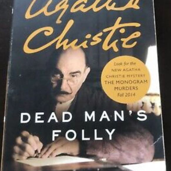 Dead Man's Folly By Agatha Christie Poirot Mystery 2014 Paperback VGC