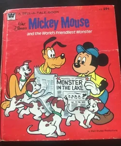 Rare Vintage 1976 Mickey Mouse and the World's Friendliest Monster Walt Disney’s