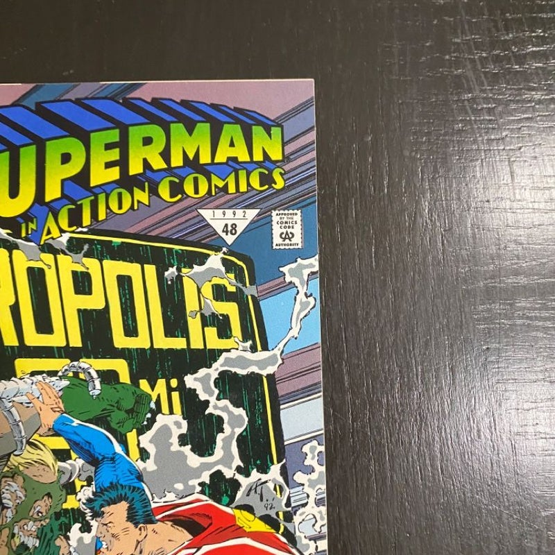 Action Comics #684 comic superman 1992 DC NM SDL