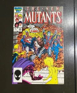 The New Mutants 46 December 1986 Marvel Comics VF/NM PDL