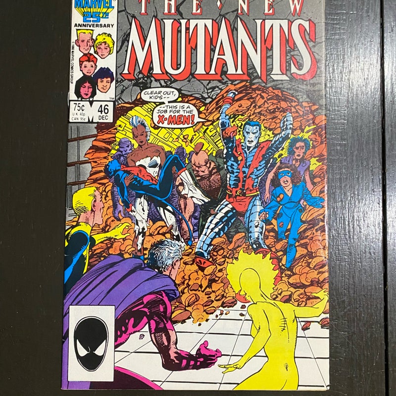 The New Mutants 46 December 1986 Marvel Comics VF/NM PDL