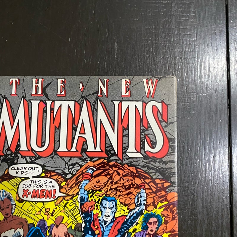 The New Mutants 46 December 1986 Marvel Comics VF/NM PDL