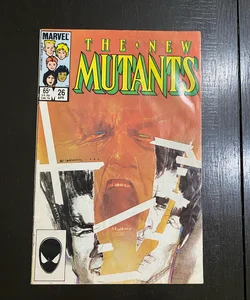 The New Mutants 26 Marvel Comics 1985 Key First Full Legion Appearance VF PDL