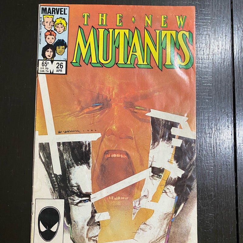 The New Mutants 26 Marvel Comics 1985 Key First Full Legion Appearance VF PDL