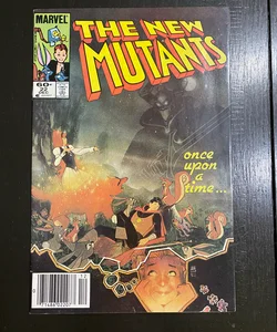 New Mutants Comic #22 Marvel Comics 1984 Nightcrawler Colossus App NM- PDL