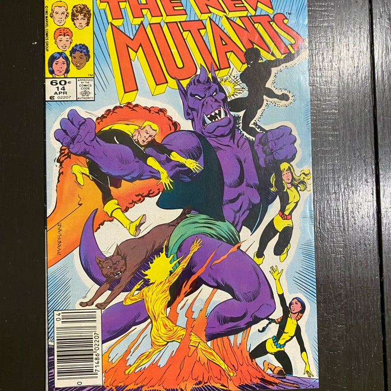 New Mutants #14 1984 Marvel Comics 1st App IIIyana Rasputin as Magik NM- PDL