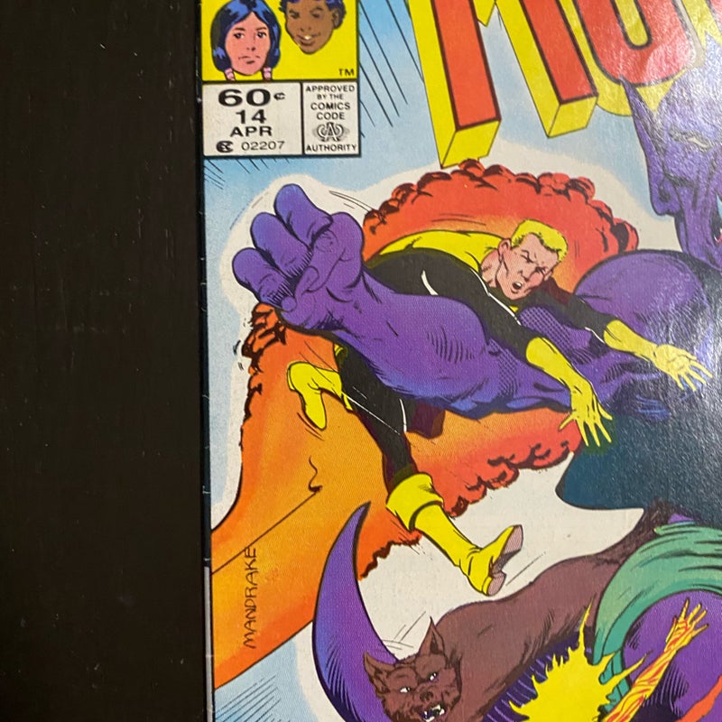 New Mutants #14 1984 Marvel Comics 1st App IIIyana Rasputin as Magik NM- PDL