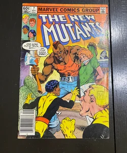 The New Mutants #7 Marvel (1983) Marvel Comic Book FN/VF PDL