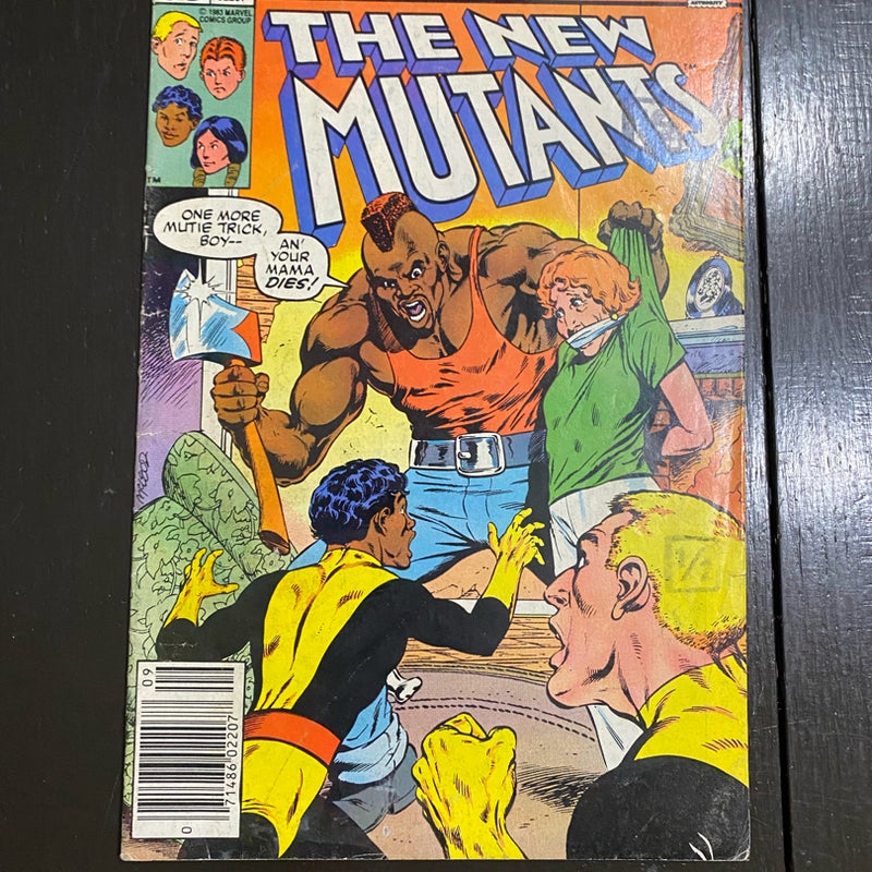The New Mutants #7 Marvel (1983) Marvel Comic Book FN/VF PDL