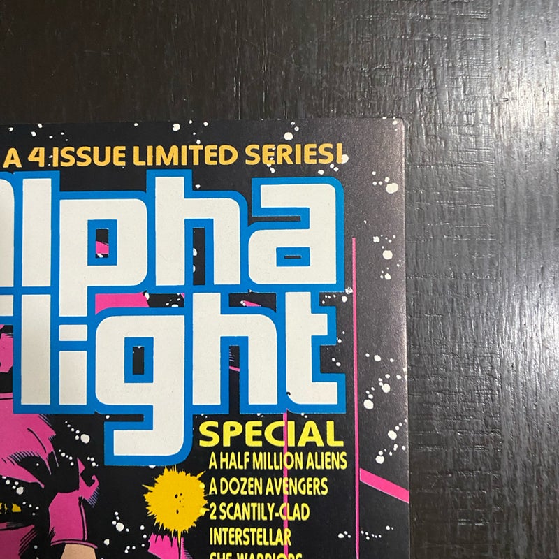 Alpha Flight Special #3 Comic Marvel Comics 1991 Avengers & Galactus app NM- PDL