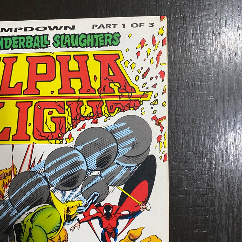 Alpha Flight (1st Series) #118 Marvel Comic Simon Furman VF/NM PDL