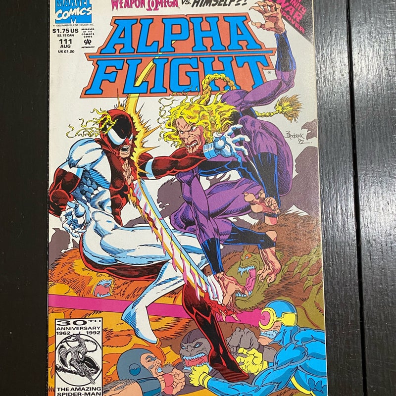 ALPHA FLIGHT 111 Marvel Comic 1993 NM PDL