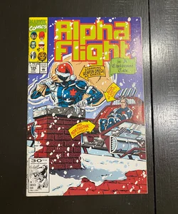 Alpha Flight #105 NM (1992 MARVEL COMICS) Santa [Weapon Omega] App NM PDL