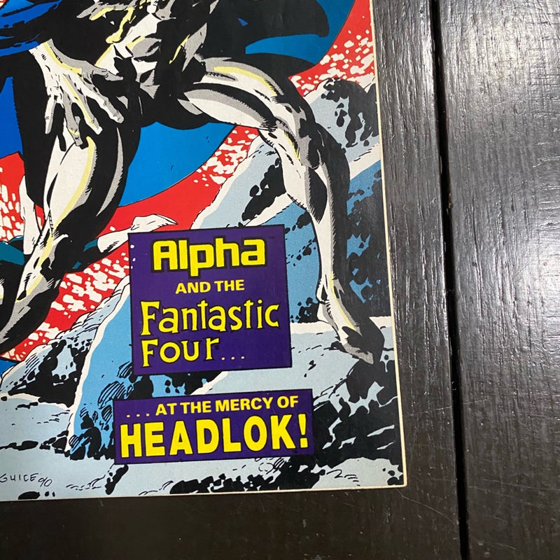 Alpha Flight #93 Marvel Comic 1991 Fantastic Four vs Headlok VF- PDL