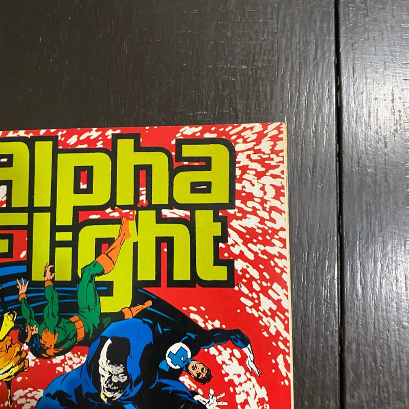 Alpha Flight #93 Marvel Comic 1991 Fantastic Four vs Headlok VF- PDL
