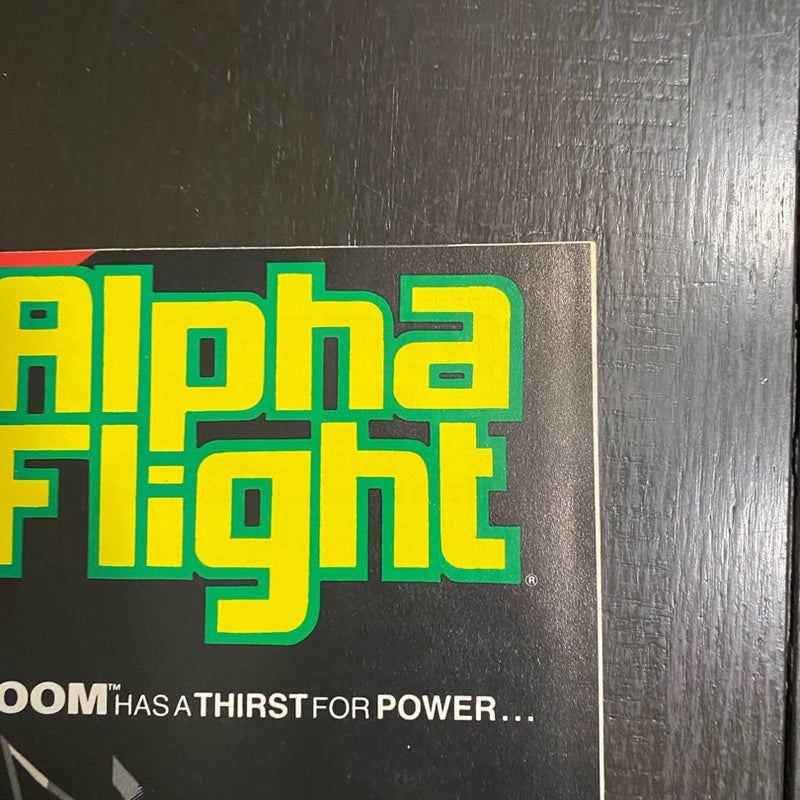Alpha Flight (1st Series) #91 Comic Marvel Doctor Doom NM PDL