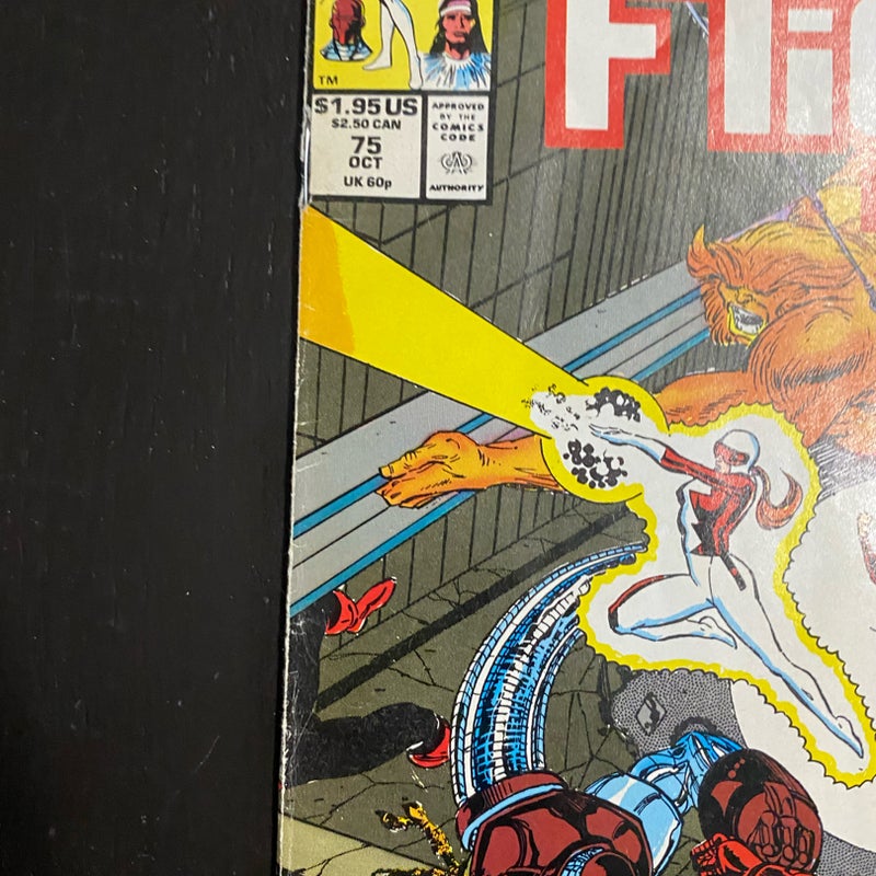 Alpha Flight (1st Series) #75 (Newsstand) Marvel Comic 1989 FN/VF PDL