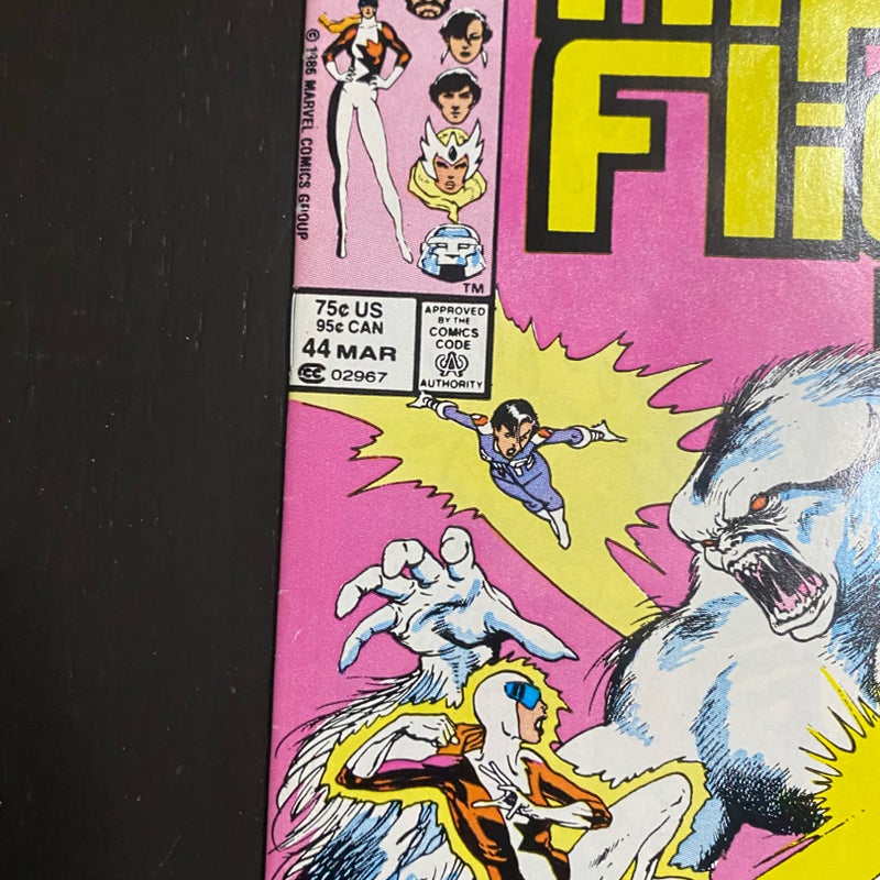 Alpha Flight Vol 1 #44 March 1987 Marvel Comics Newstand NM PDL