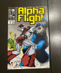 Alpha Flight 55 Marvel Comic Jim Lee Bill Mantlo NM PDL