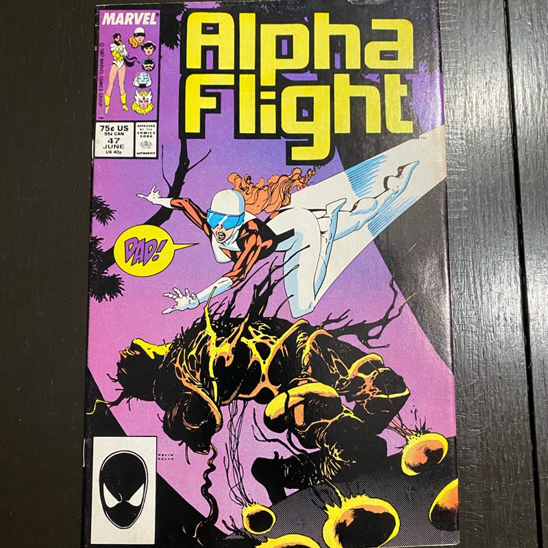 Alpha Flight #47 Marvel Comic 1987 The Trees VF