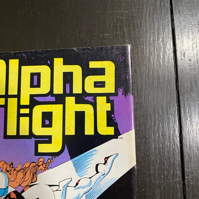 Alpha Flight #47 Marvel Comic 1987 The Trees VF