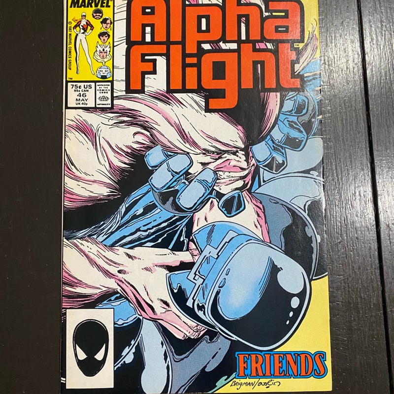 Alpha Flight (1st Series) #46 Marvel Comics Bill Mantlo NM PDL