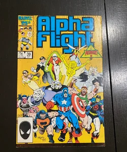 Alpha Flight #39 (1986) Marvel comic VF- PDL
