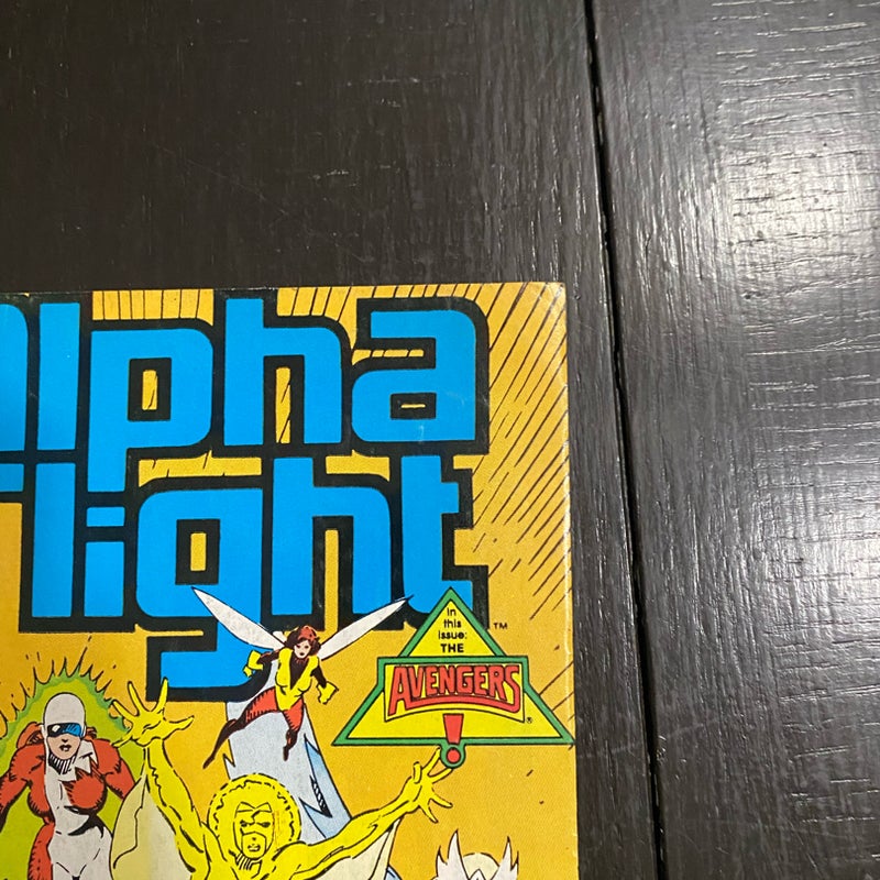 Alpha Flight #39 (1986) Marvel comic VF- PDL