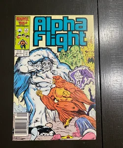 Alpha Flight #38 Marvel Comics 1986  VF PDL