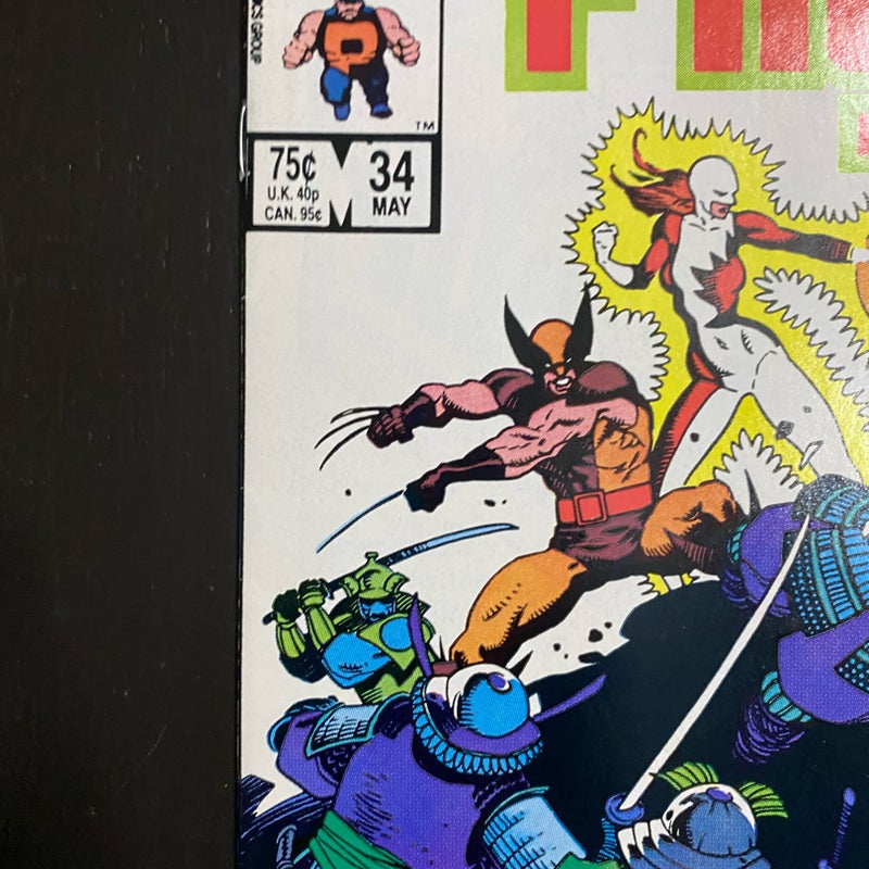 Alpha Flight 34 Marvel Comic Wolverine Adamantium Origin Attuma cameo NM