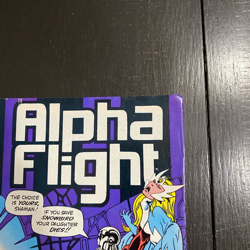 Alpha Flight #27 (October 1985) Marvel Comics John Byrne VF PDL