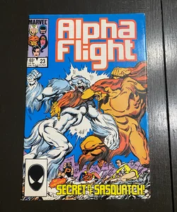 Alpha Flight #23 (1985) Marvel Comic VF