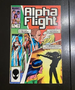 Alpha Flight #18 (JAN 1985) Marvel Comics VF