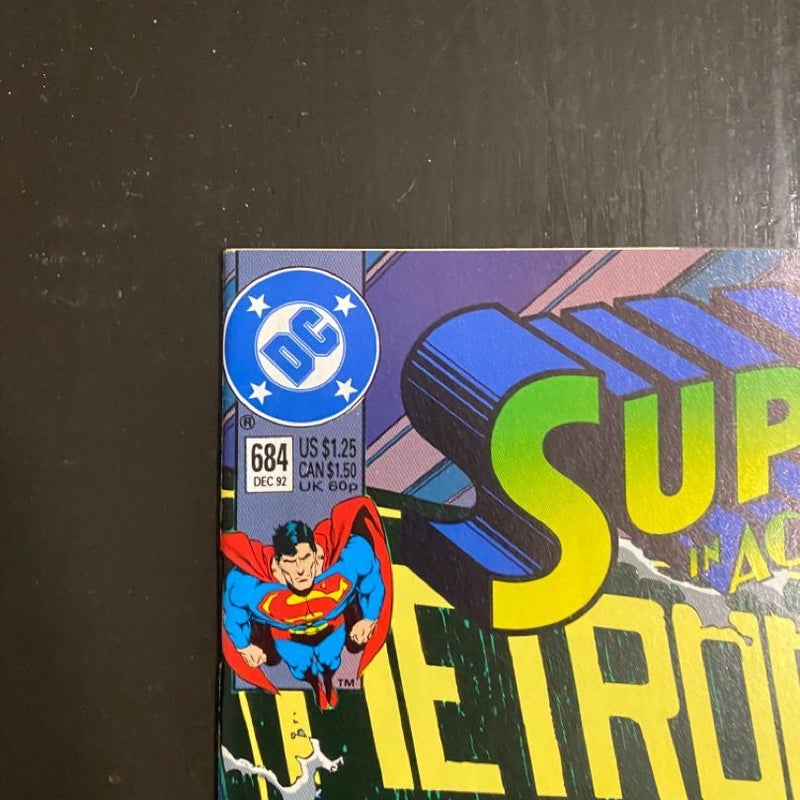 Action Comics #684 comic superman 1992 DC NM SDL
