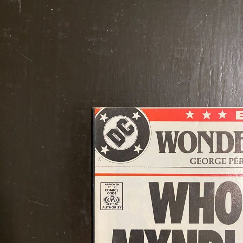 Wonder Woman #20 (1988, DC) Who Killed Myndi Mayer? NM SDL