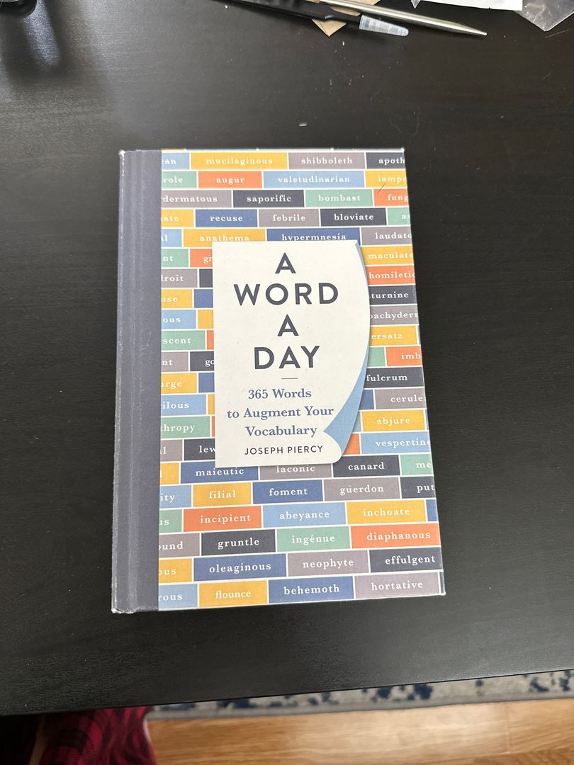 A Word A Day By Joseph Piercy, Hardcover | Pangobooks