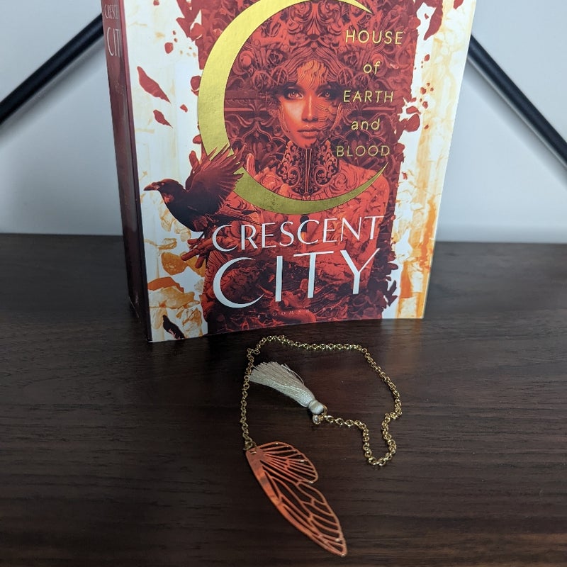 Crescent City inspired bookmark