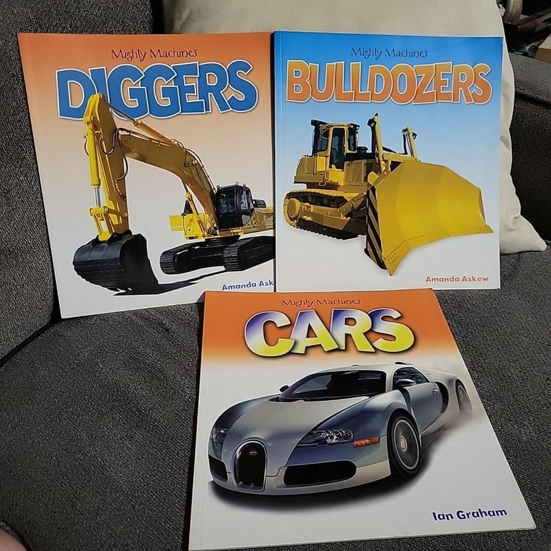 3 Mighty Machines books