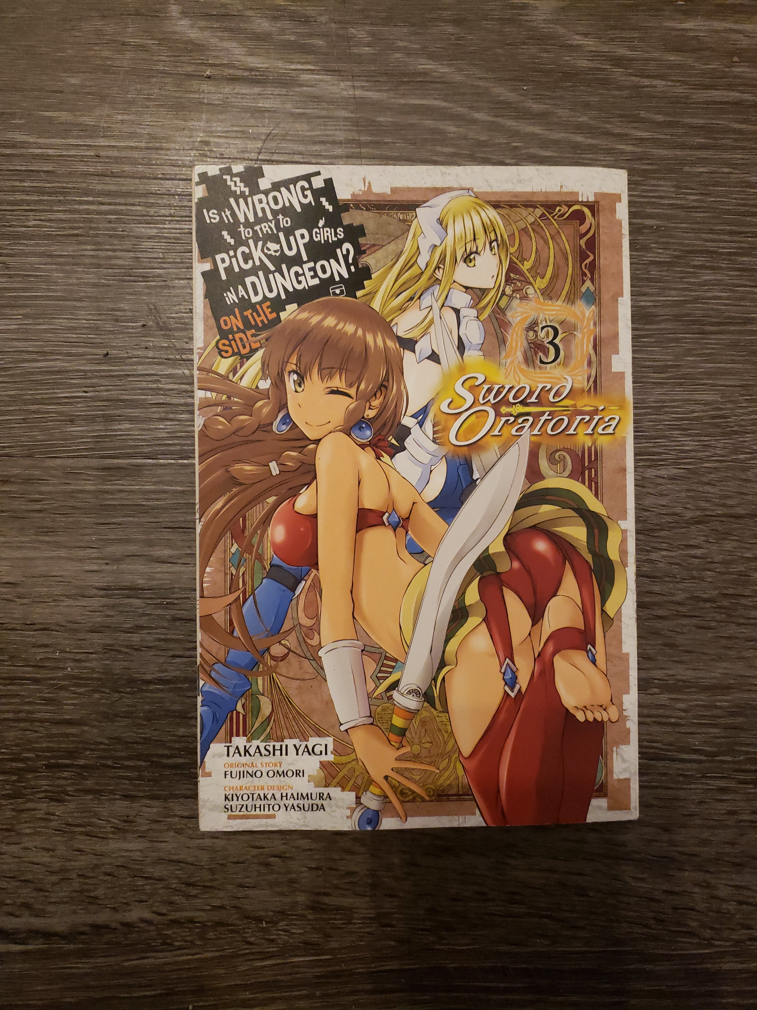 Is It Wrong to Try to Pick up Girls in a Dungeon? on the Side: Sword Oratoria, Vol. 3 (manga)