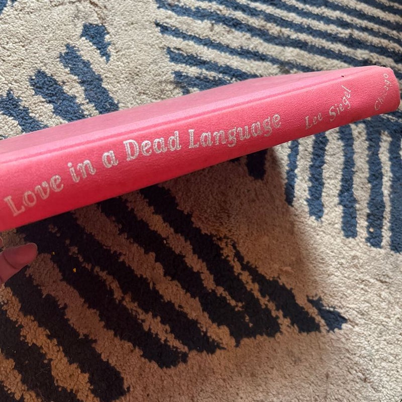 Love in a Dead Language