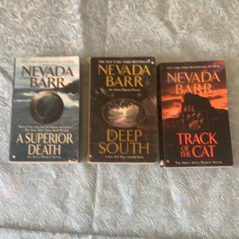 Three Nevada Barr books