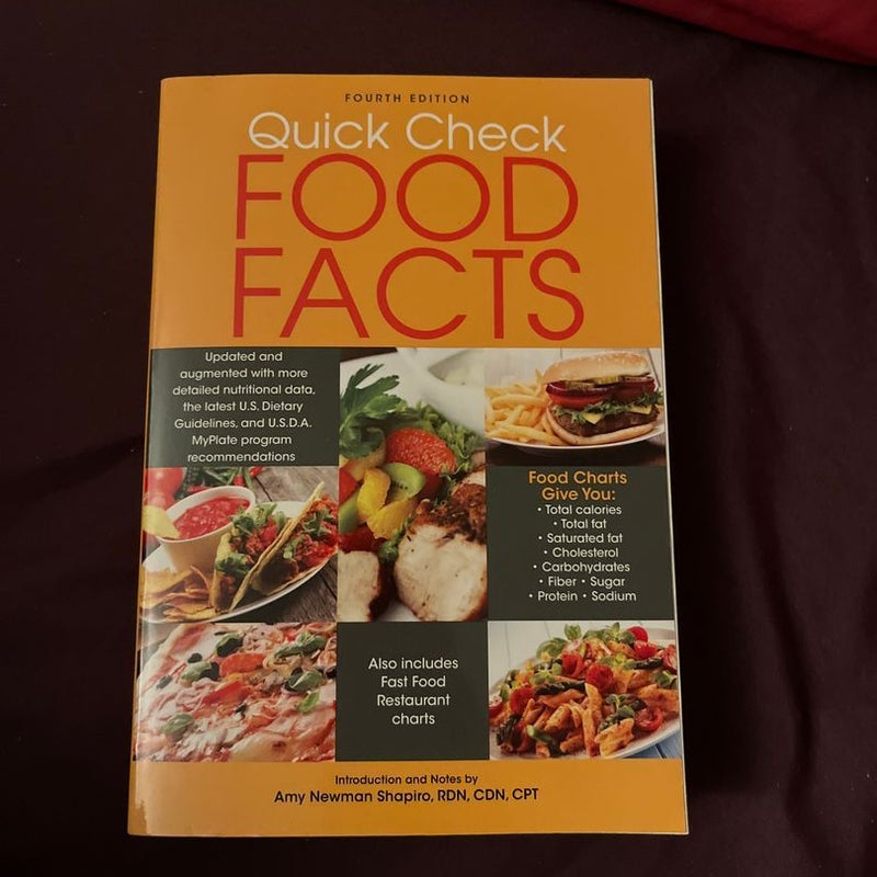 Quick Check Food Facts