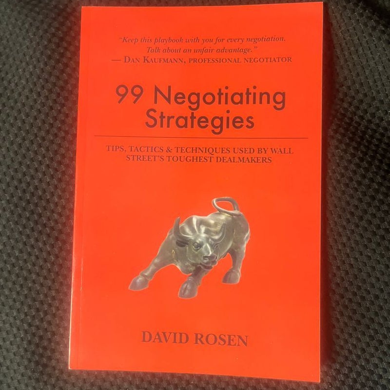 99 Negotiating Strategies