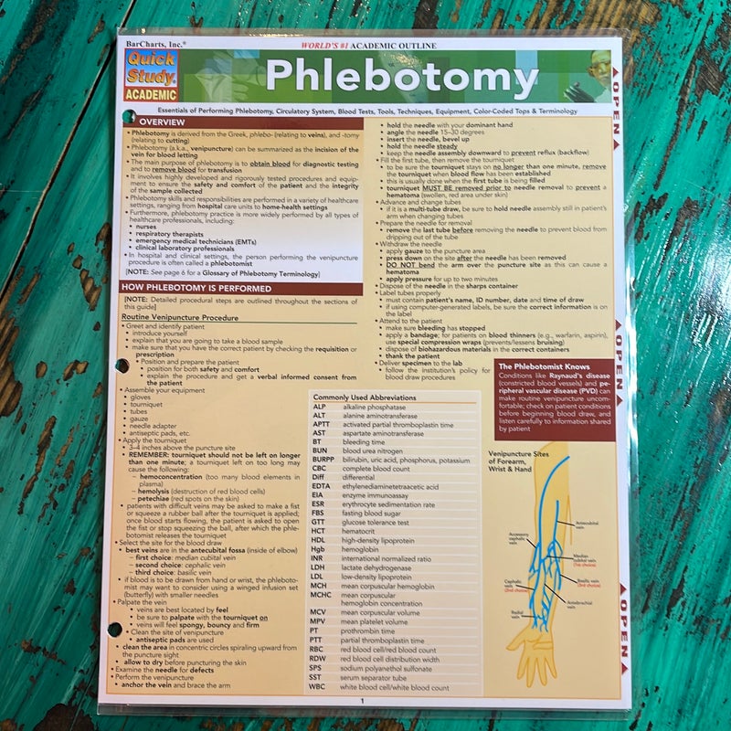 Phlebotomy