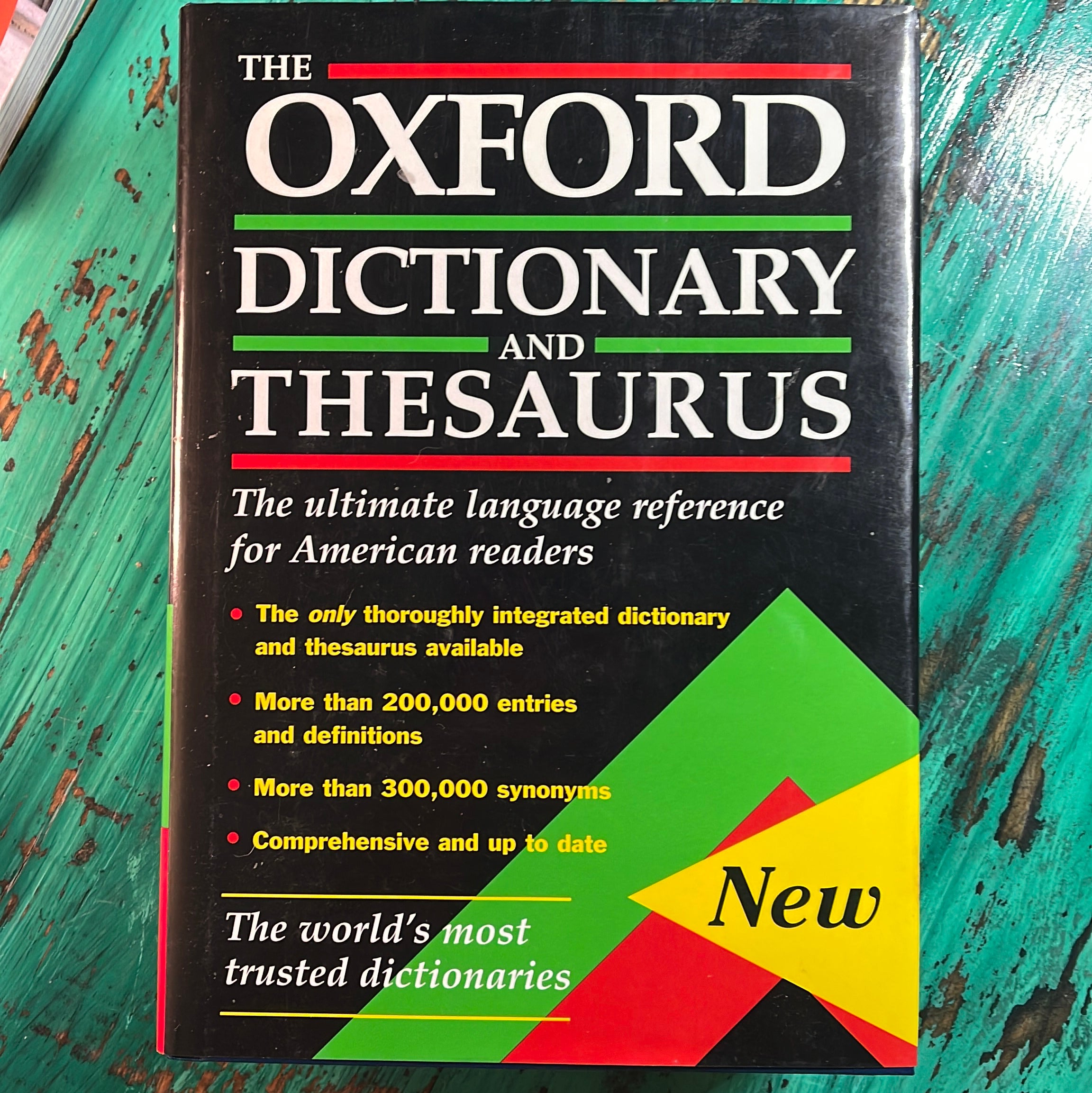 The Oxford Dictionary and Thesaurus