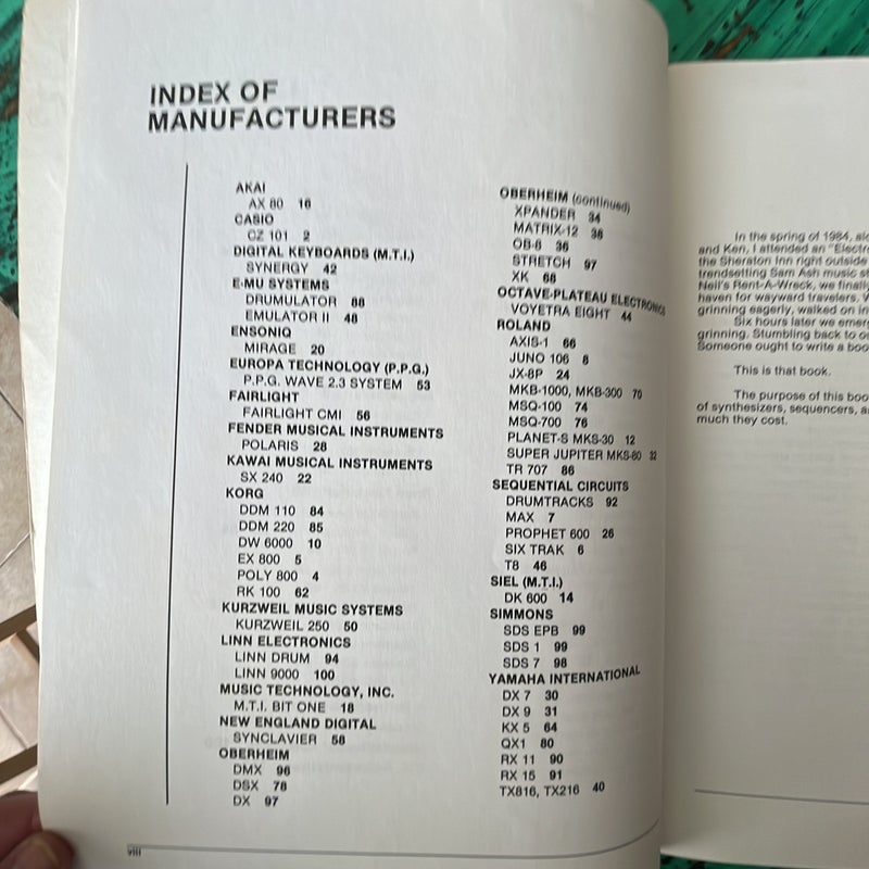 The Complete Guide to Synthesizers Sequencers and Drum Machines by