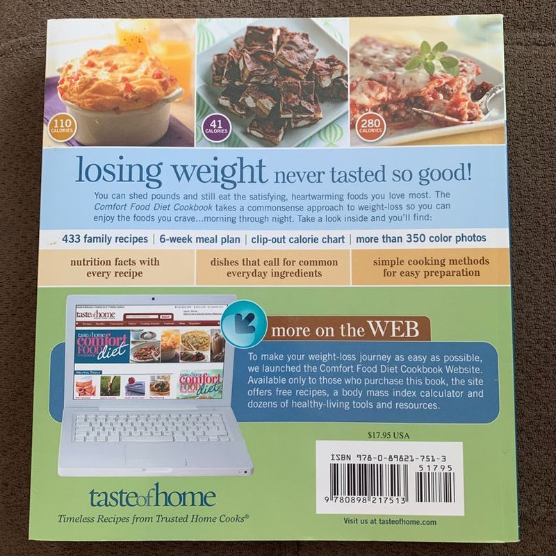 Taste of Home Comfort Food Diet Cookbook