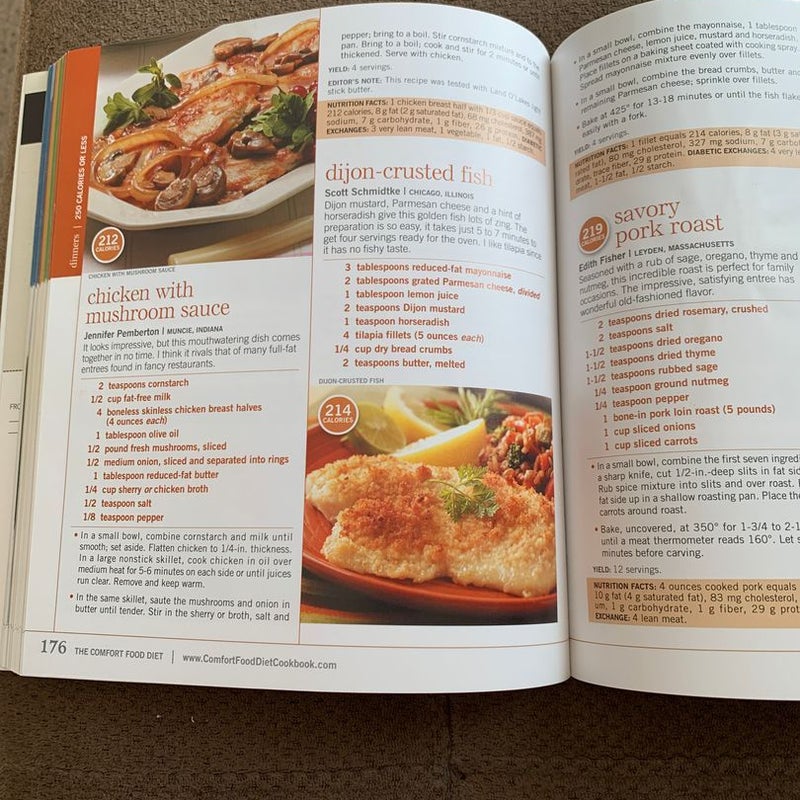 Taste of Home Comfort Food Diet Cookbook